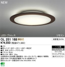 ODELIC ǥå LED 󥰥饤 OL251168