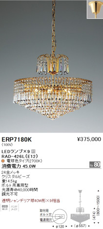 ƣ ENDO LED ڥ ERP7180K ᥤ̿