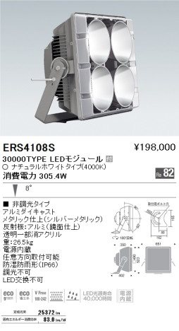 ƣ ENDO LED ȥɥ ERS4108S ᥤ̿
