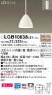 Panasonic LED ڥȥ饤 LGB10838LE1