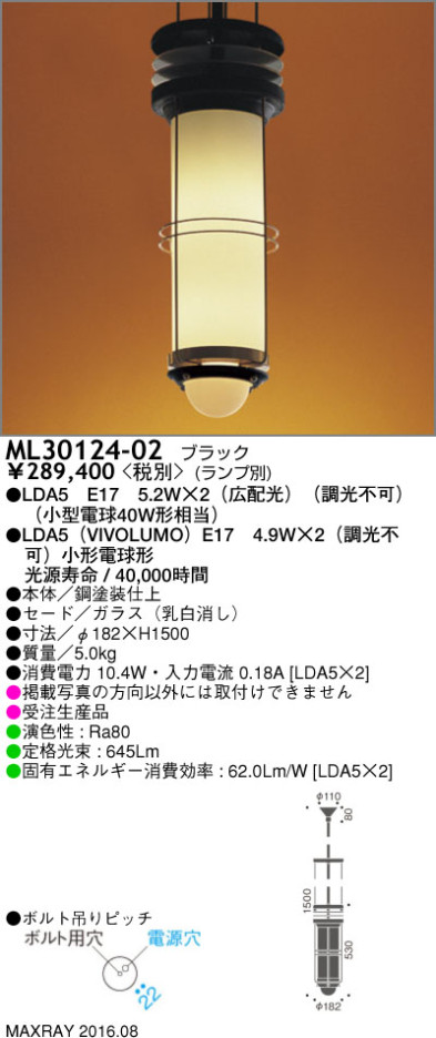 ޥå쥤 MAXRAY LED ML30124-02 ᥤ̿
