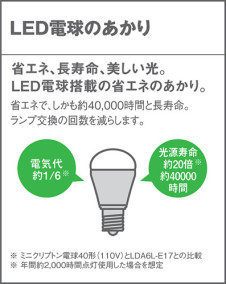 Panasonic LED ڥȥ饤 LGB15031WK ̿4