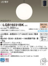 Panasonic LED ڥȥ饤 LGB19231BK