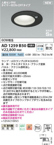 β Koizumi ߾ ⵤ̩SB饤AD1259B50