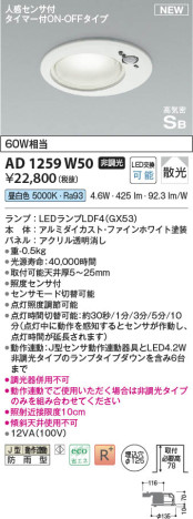 β Koizumi ߾ ⵤ̩SB饤AD1259W50