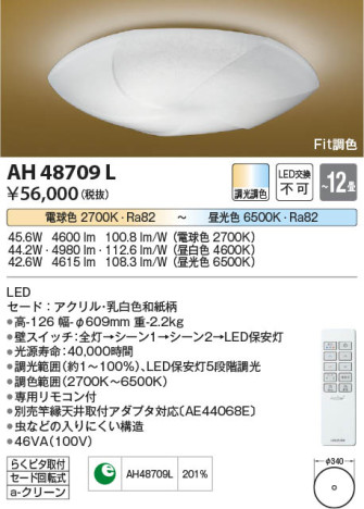 β Koizumi ߾ AH48709L