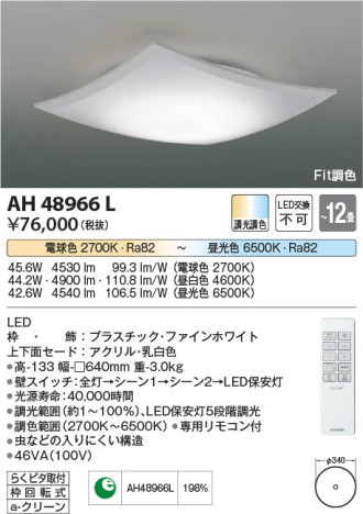 β Koizumi ߾ AH48966L