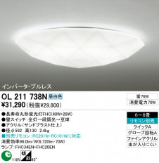 ODELIC��������󥰡�OL211738L/N