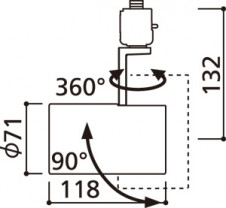 ODELIC�������ǥ�å������ݥåȡ���鿧LED���򿧥����ס�����ߥ��������ȡ��ޥåȥۥ磻�ȿ�������������롡�ץ饰�����ס�OS256002
