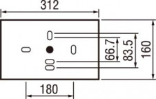 ODELIC �����ǥ�å� OB080881 OB080881 �֥饱�å� ��Ǯ�� ���ꥢ�ߥ˥���ץȥ��  �ѥ֥�å�|�ץ饤�١���|��ư���� �֥饱�åȥ饤�� ��Ǯ��