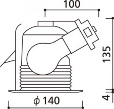 ODELIC �����ǥ�å� OD059500 OD059500 ������饤�� ��Ǯ�� �����ŵ�  ����¾ ������饤�� �ͷ��ʰ��̷���