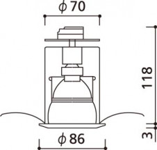 ODELIC ǥå OD059906 OD059906 饤 ϥ 12Vϥ  ¾ 饤 ͷʰ̷