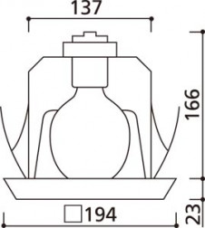 ODELIC �����ǥ�å� OD060120 OD060120 ������饤�� �ָ��� �ŵ���ָ���EFG ���� ����¾ ������饤�� �ͷ��ʰ��̷���
