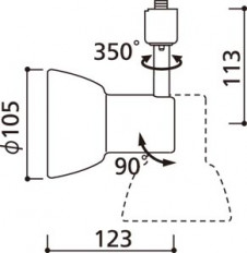 ODELIC �����ǥ�å� OS047163 OS047163 ���ݥåȥ饤�� ��Ǯ�� ���ꥢ�ߥ˥���ץȥ��  �ѥ֥�å�|�ץ饤�١��� ���ݥåȥ饤�� ��Ǯ��