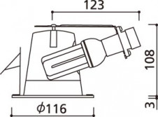 ODELIC �����ǥ�å� OD060207L OD060207L ������饤�� �ָ��� �ŵ���ָ���EFD  ����¾ ������饤�� �ͷ��ʰ��̷���