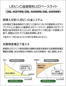 DAIKO LED�١����饤�� DBL-4097WW �̿�5