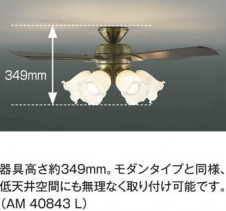 �������߾��� KOIZUMI ����ƥꥢ�ե��� AM40843L ��ħ�̿�