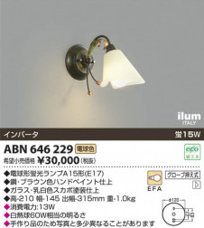 �������߾��� KOIZUMI �����֥饱�å� ABN646229 ���β���