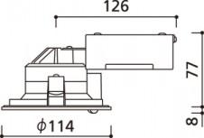 ODELIC �����ǥ�å� ������饤�� OD261314 �����ˡ��