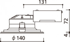 ODELIC �����ǥ�å� ������饤�� OD261639 �����ˡ��