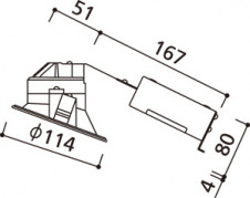 ODELIC �����ǥ�å� ������饤�� OD261634 �����ˡ��