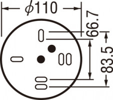 ODELIC �����ǥ�å� �֥饱�å� OB018252PC ���տ�