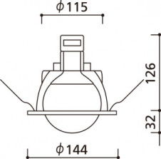 ODELIC �����ǥ�å� ������饤�� OD007311ND �����ˡ��
