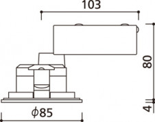 ODELIC �����ǥ�å� ������饤�� OD261017 �����ˡ��