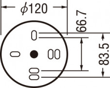 ODELIC �����ǥ�å� LED �֥饱�å� OB080445LD �̿�3