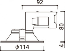 ODELIC ǥå LED 饤 OD261266 ̿3