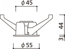 ODELIC �����ǥ�å� ������饤�� OD250102 �̿�3