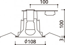 ODELIC �����ǥ�å� ������饤�� OD262019LD1 �̿�4