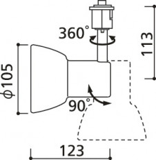 ODELIC �����ǥ�å� ���ݥåȥ饤�� OS047163LC1 �̿�4