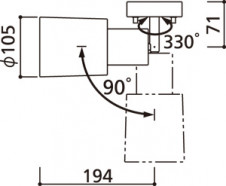 ODELIC �����ǥ�å� ���ݥåȥ饤�� OS047261LD �̿�4