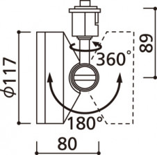 ODELIC ǥå ݥåȥ饤 OS256013 ̿2