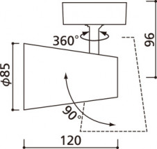 ODELIC �����ǥ�å� ���ݥåȥ饤�� OS256135LD �̿�4