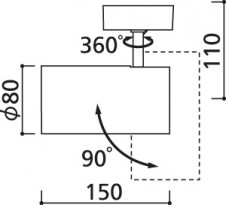 ODELIC �����ǥ�å� ���ݥåȥ饤�� OS256425ND �̿�4