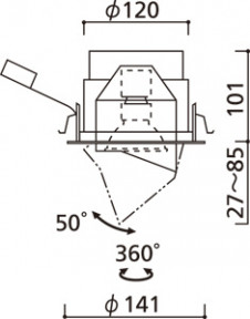 ODELIC �����ǥ�å� ������饤�� OD058086 �̿�6