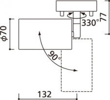 ODELIC �����ǥ�å� ���ݥåȥ饤�� OS256059ND �̿�4