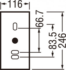 ODELIC �����ǥ�å� �֥饱�å� OB255331BC �̿�4