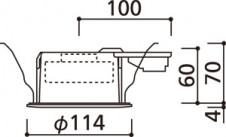 ODELIC �����ǥ�å� ������饤�� OD361474WD �̿�3