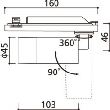ODELIC �����ǥ�å� ���ݥåȥ饤�� OS256657BC �̿�6