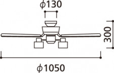 ODELIC �����ǥ�å� ������󥰥ե��� WF212LC �̿�5