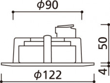 ODELIC �����ǥ�å� ������饤�� OD301069LD �̿�3