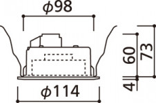 ODELIC ǥå 饤 OD361234WD ̿3