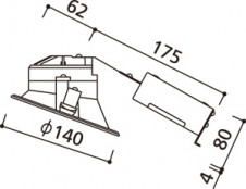 ODELIC �����ǥ�å� ������饤�� OD361249 �̿�3