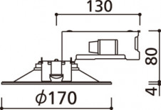 ODELIC �����ǥ�å� ������饤�� OD361319 �̿�3