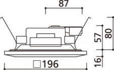 ODELIC �����ǥ�å� ������饤�� OD361333BC �̿�5