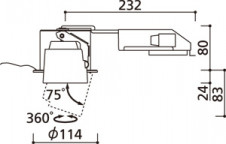 ODELIC �����ǥ�å� ������饤�� OD361356BC �̿�5
