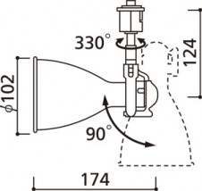 ODELIC �����ǥ�å� ���ݥåȥ饤�� OS047256LD �̿�3